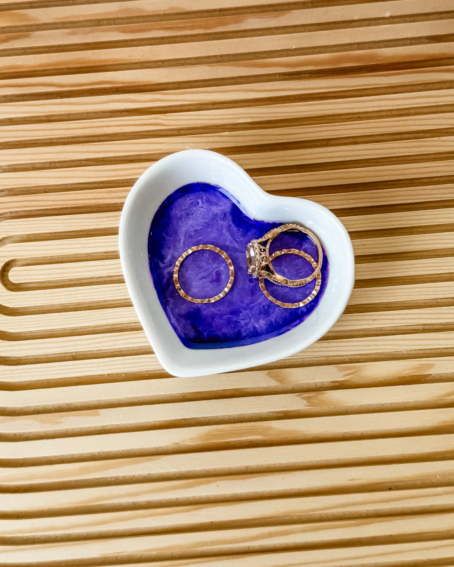 Dreamy Purple Trinket Dish