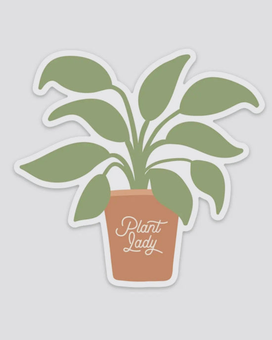 Plant Lady Sticker