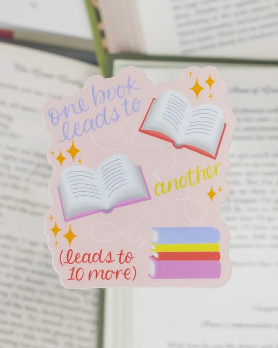 One Book Leads to Another Sticker Pre-Order