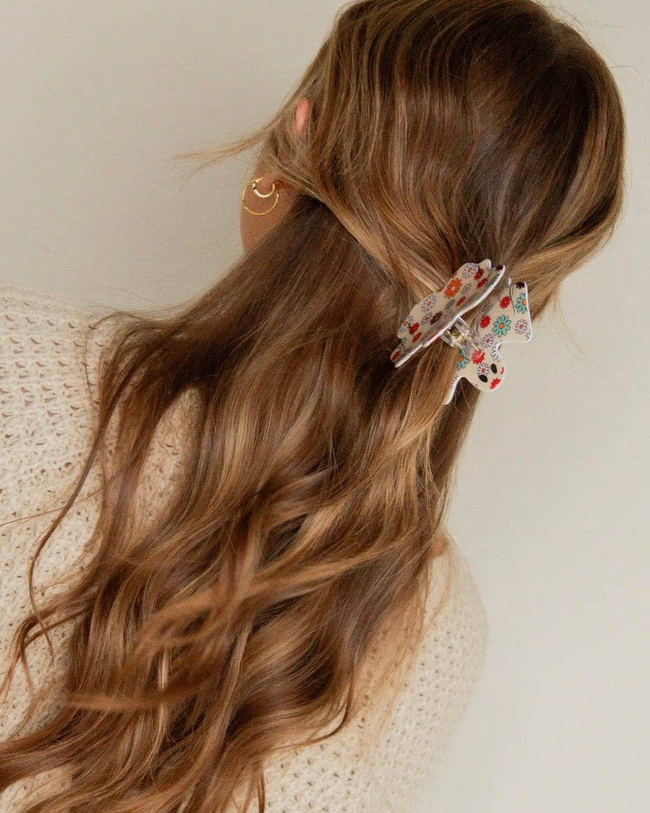 Boho Ghost Claw Clip (Pre-Order)