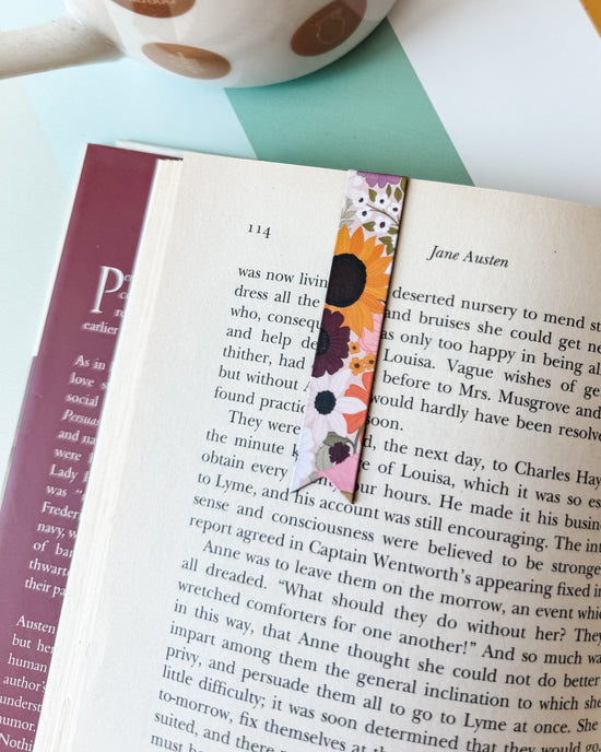 Rainbow Garden Magnetic Bookmark