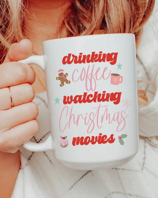Coffee + Christmas Movies Mug Pre-Order