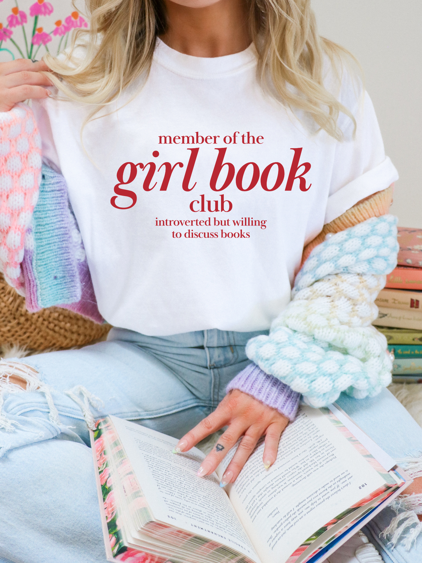 Girl Book Club Graphic Tee