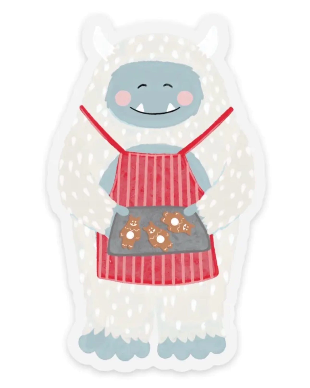 Baking Yeti Sticker