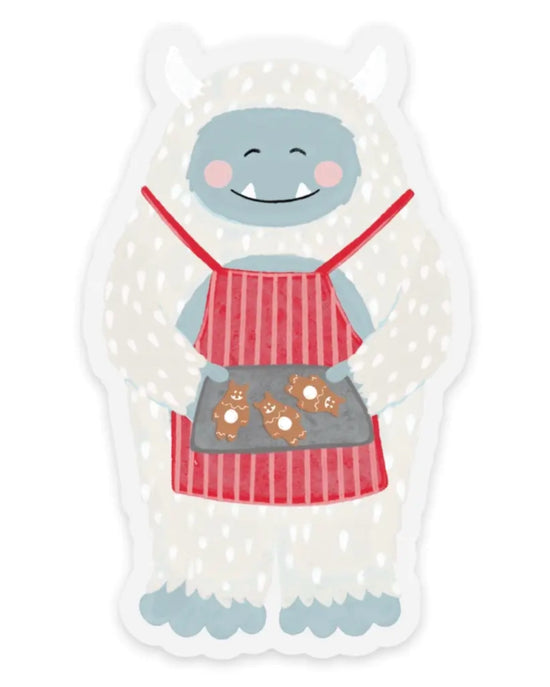 Baking Yeti Sticker