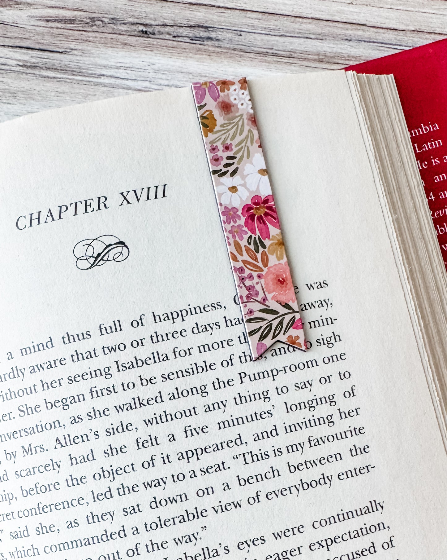 Primrose Petals Magnetic Bookmark