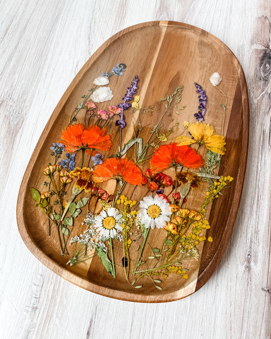 Fall Wildflower Tray