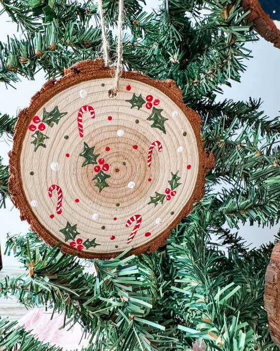 Wooden Slice Ornaments