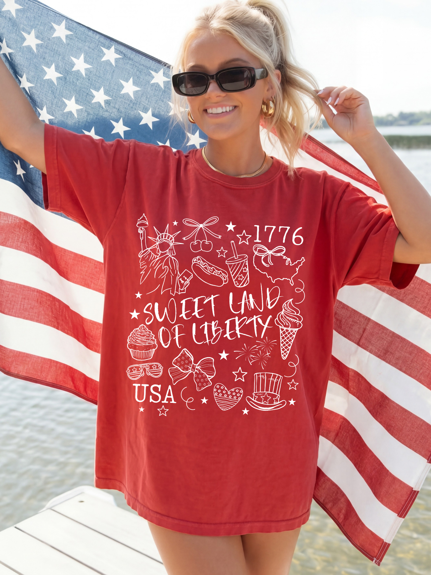 Sweet Land of Liberty Graphic Tee