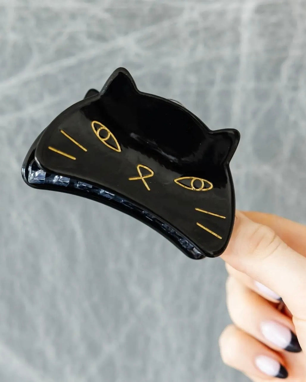 Black Cat Claw Clip (Pre-Order)