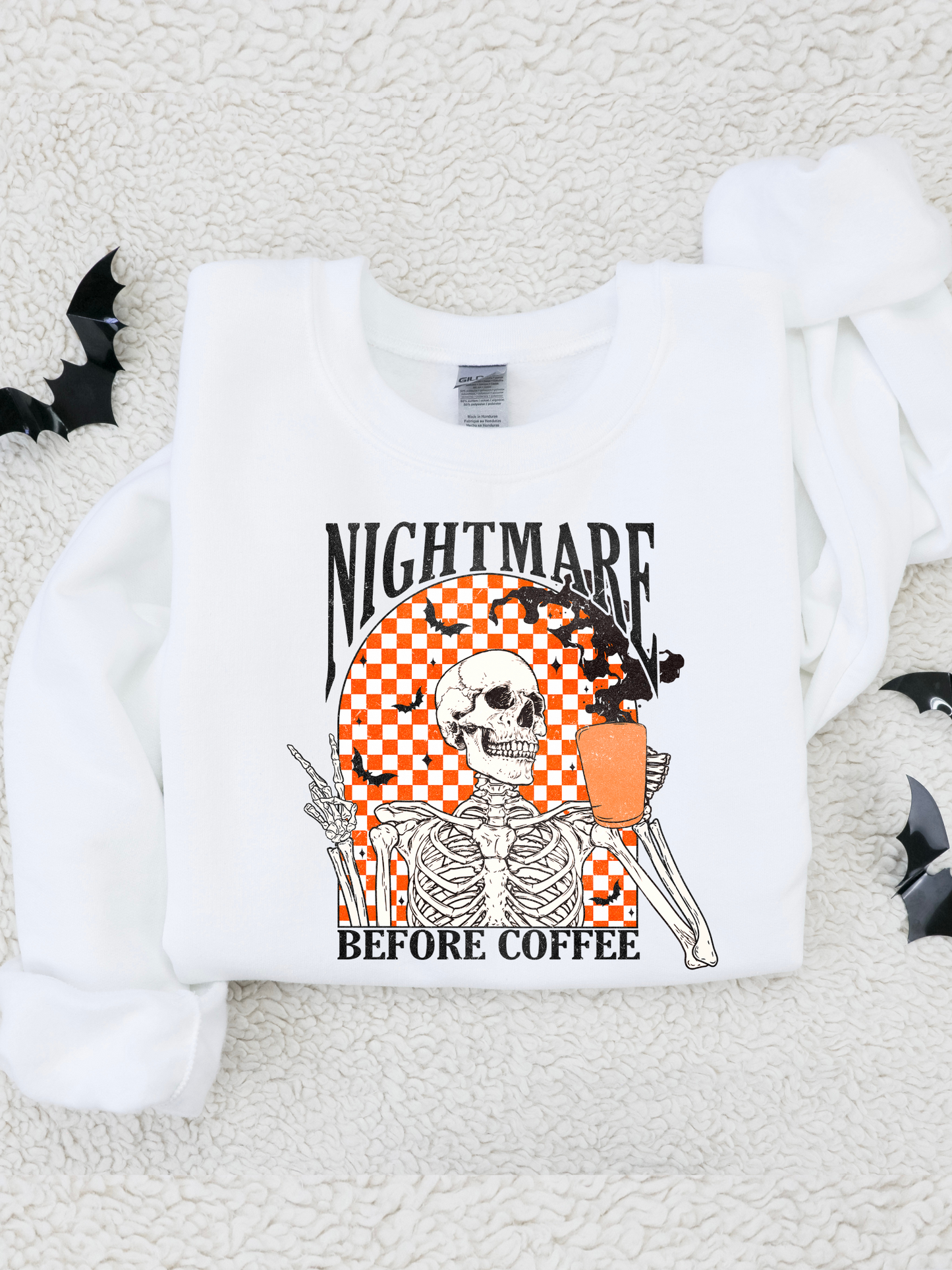 Nightmare Before Coffee - Orange