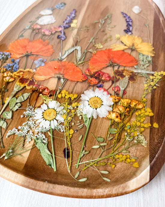 Fall Wildflower Tray