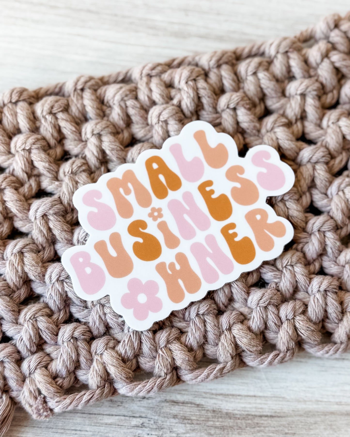Small Business Owner Sticker