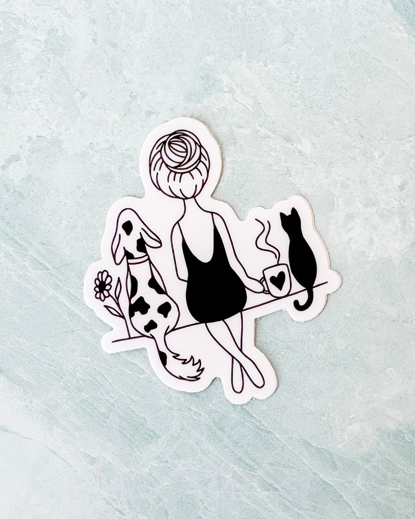 Fur Mama Life Sticker