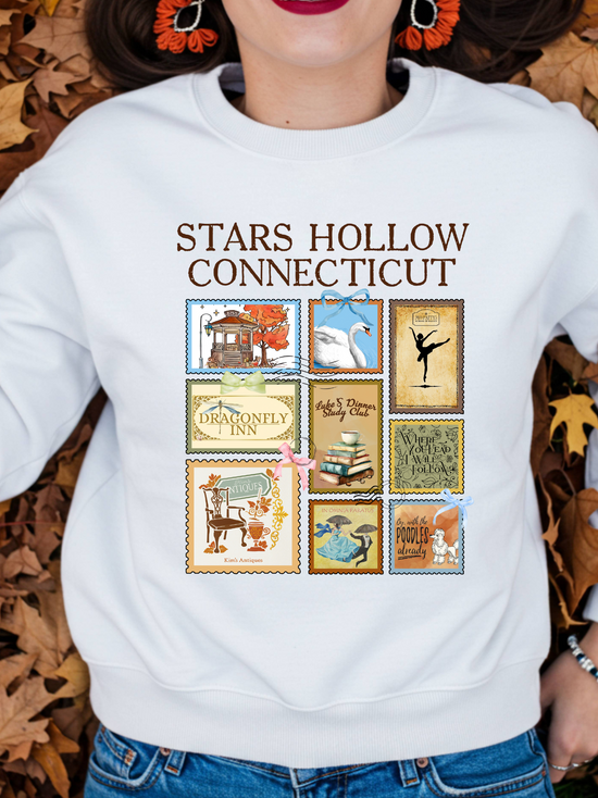 Stars Hollow Stamps Crewneck