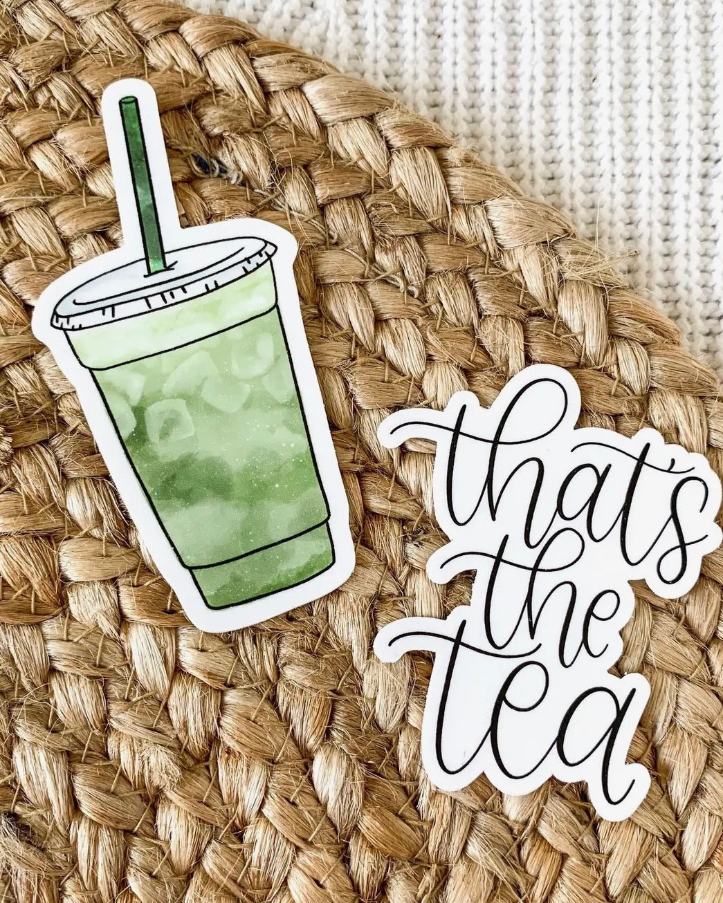 Matcha Latte Sticker