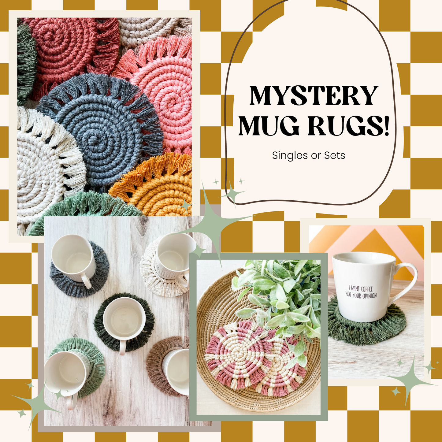 Mystery Mug Rugs