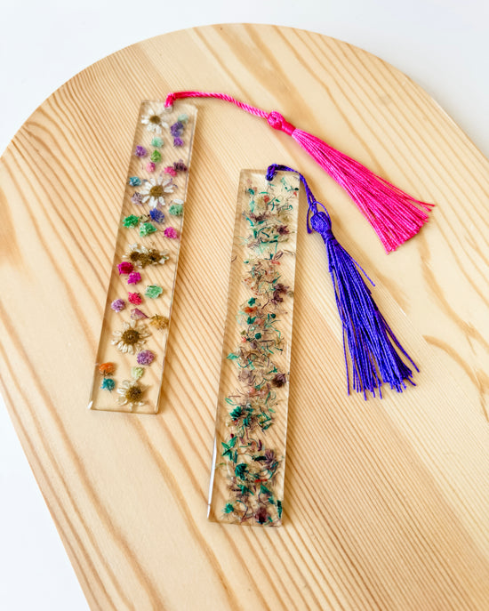 Fallen Floral Bookmarks