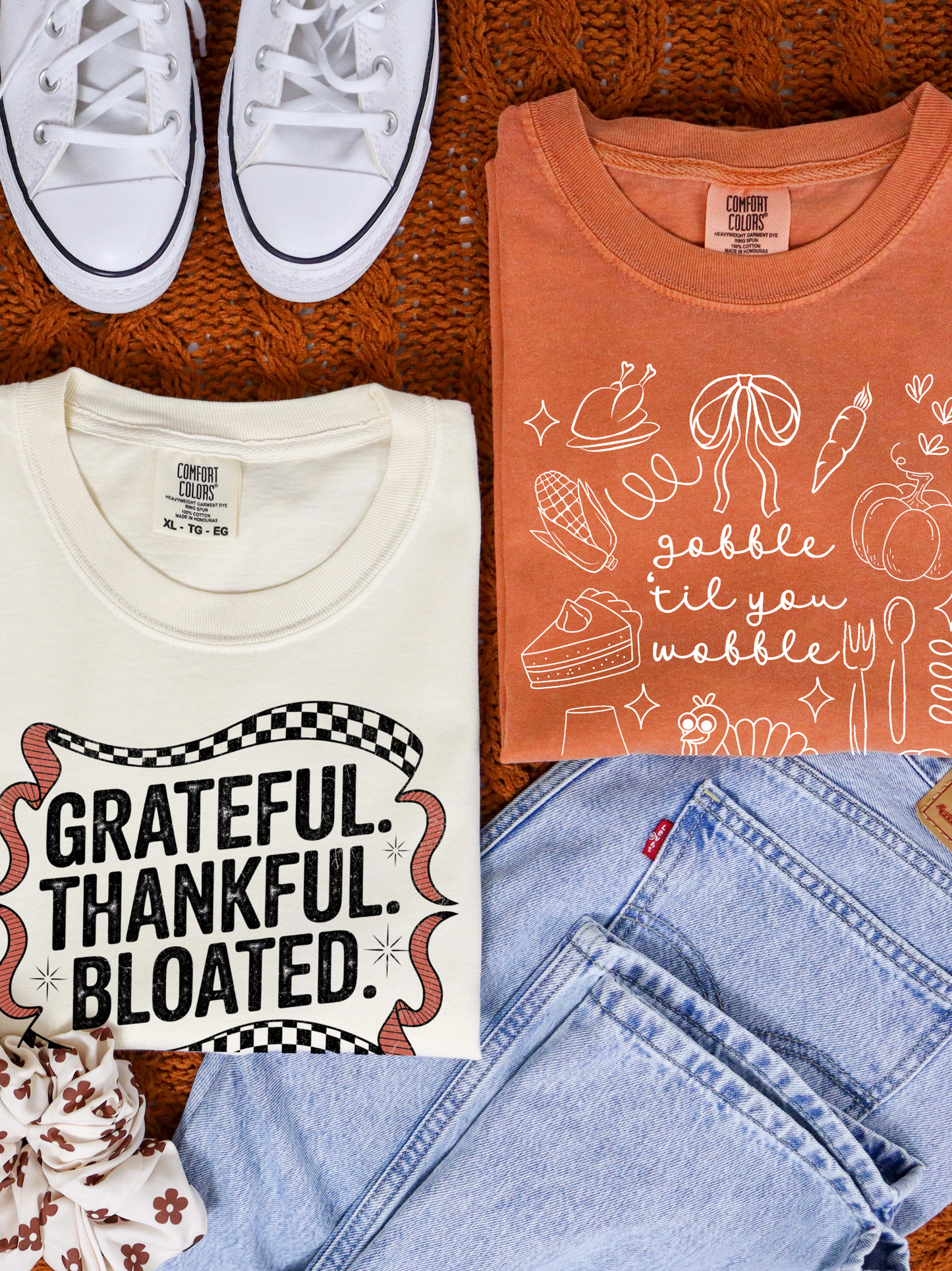 Gobble Till You Wobble Graphic Tee