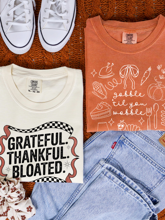 Gobble Till You Wobble Graphic Tee