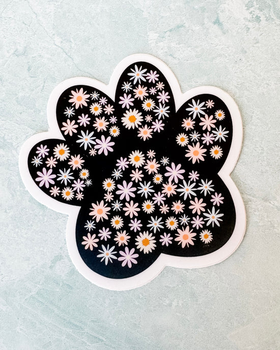 Blooming Paw Sticker