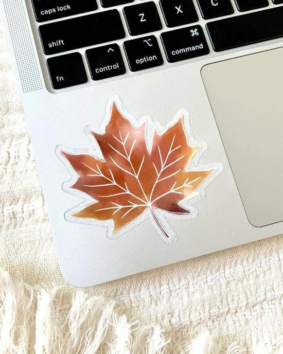 Maple Leaf Sticker