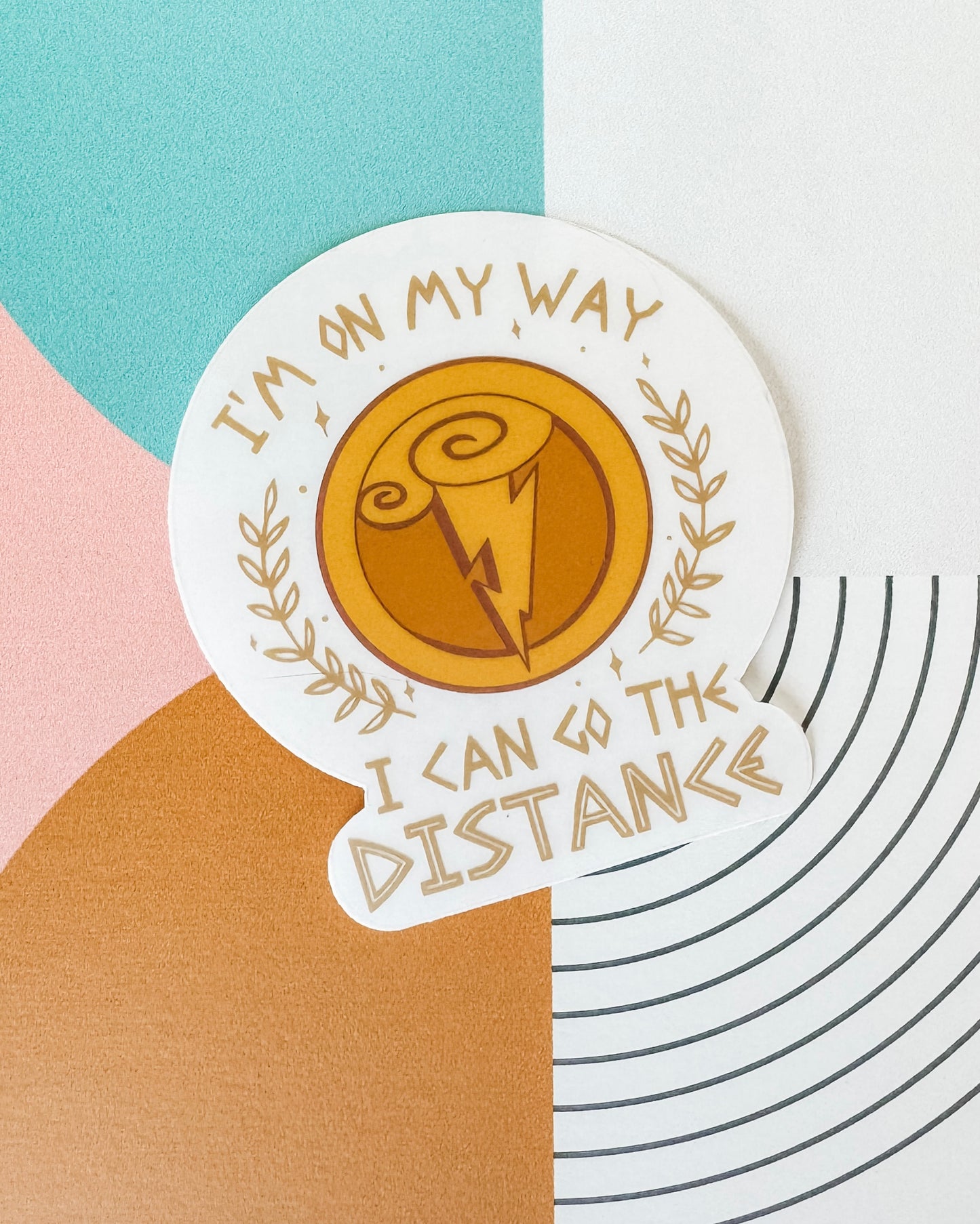 Going the Distance Sticker