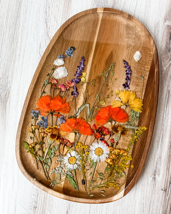 Fall Wildflower Tray