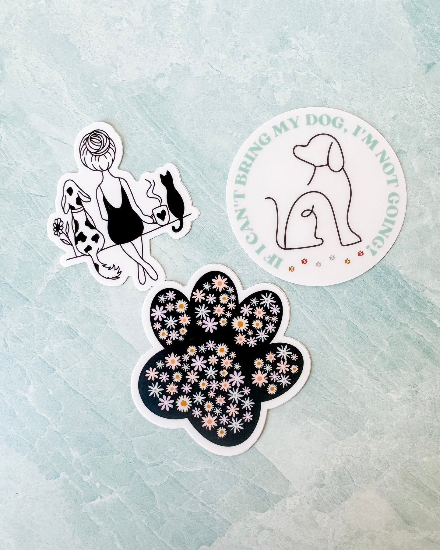 Blooming Paw Sticker