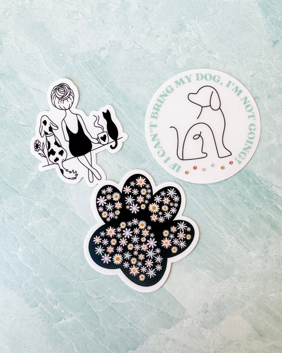 Blooming Paw Sticker