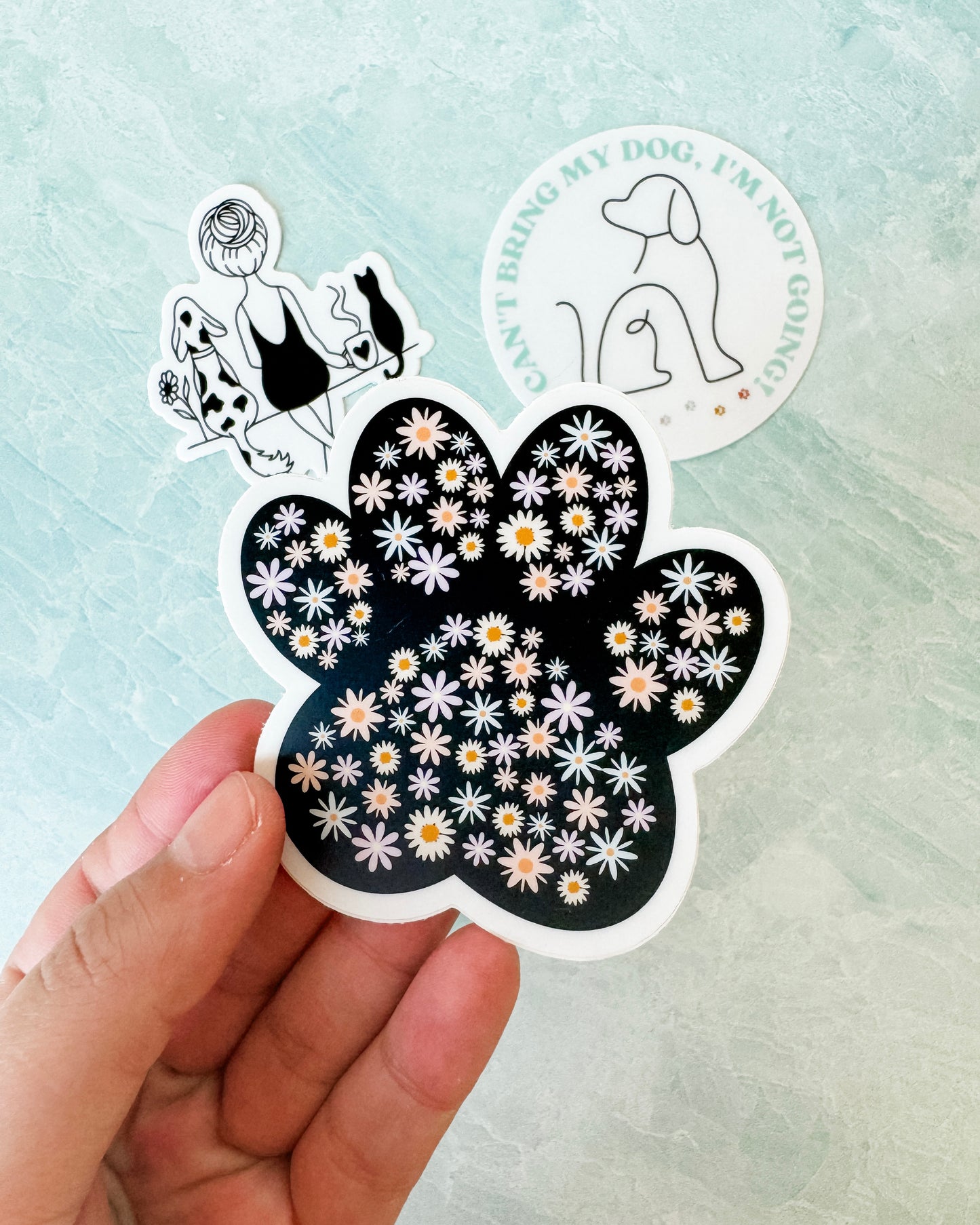 Blooming Paw Sticker