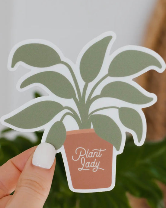 Plant Lady Sticker