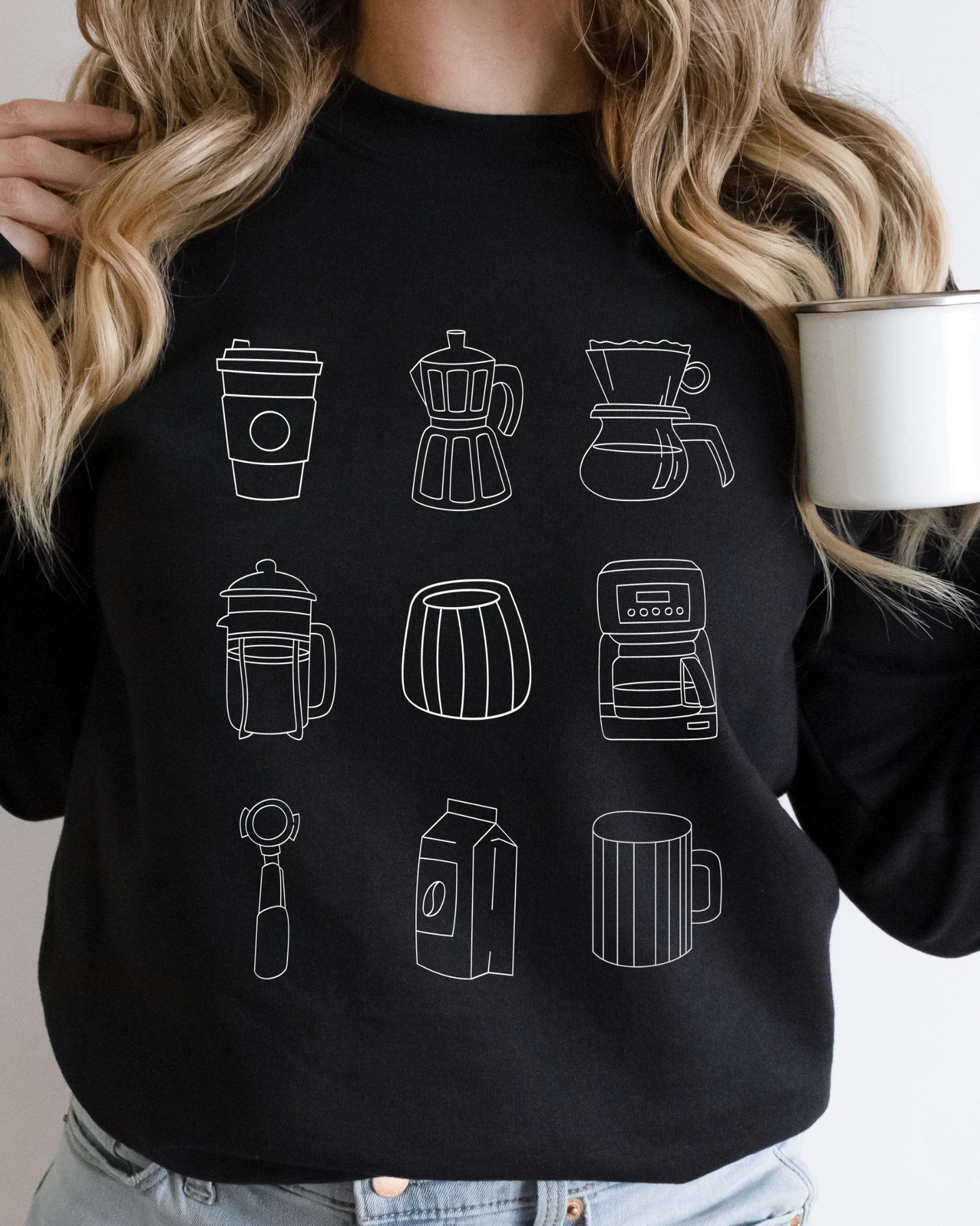 All Things Coffee Crewneck