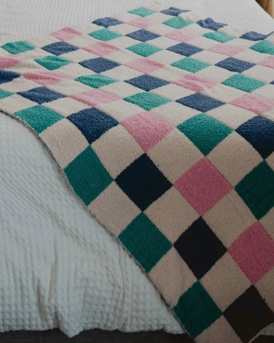 Checkered Oversized Throw Pre-Order