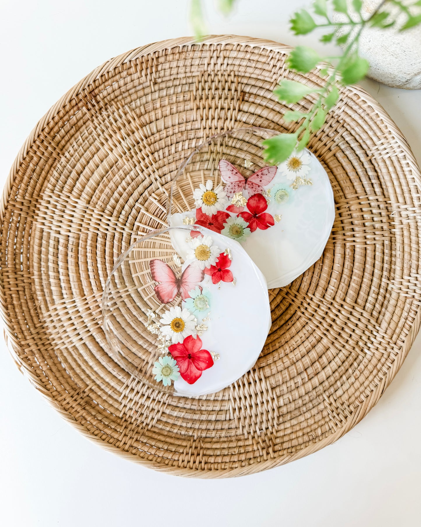 Sweet Spring Coasters - Pink