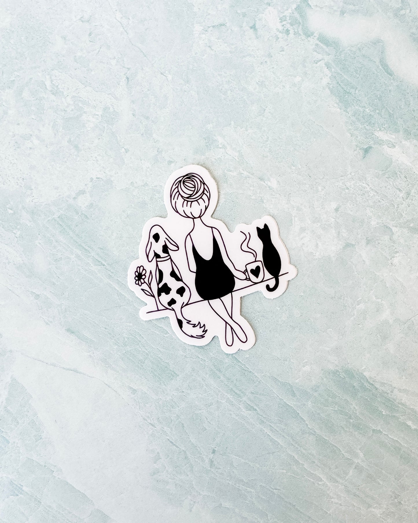 Fur Mama Life Sticker