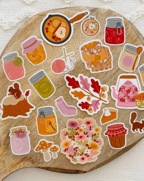 Fall Sweater Stickers