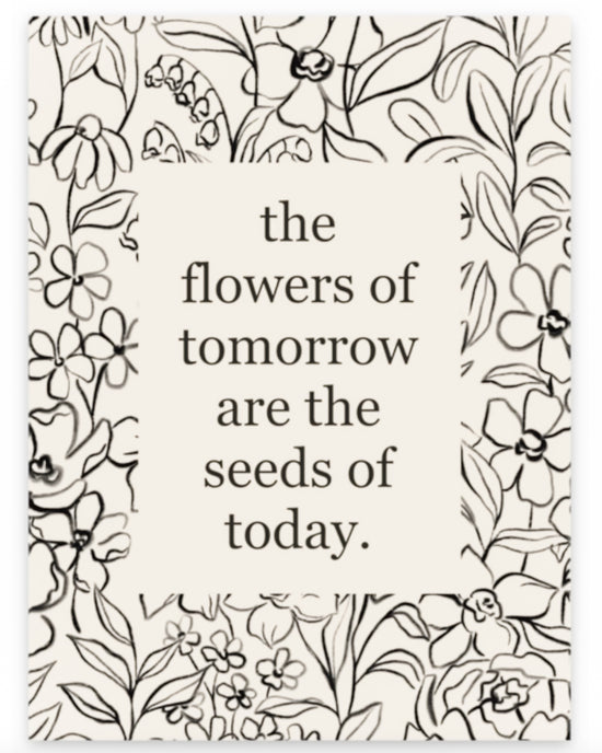 Flowers Tomorrow Sticker