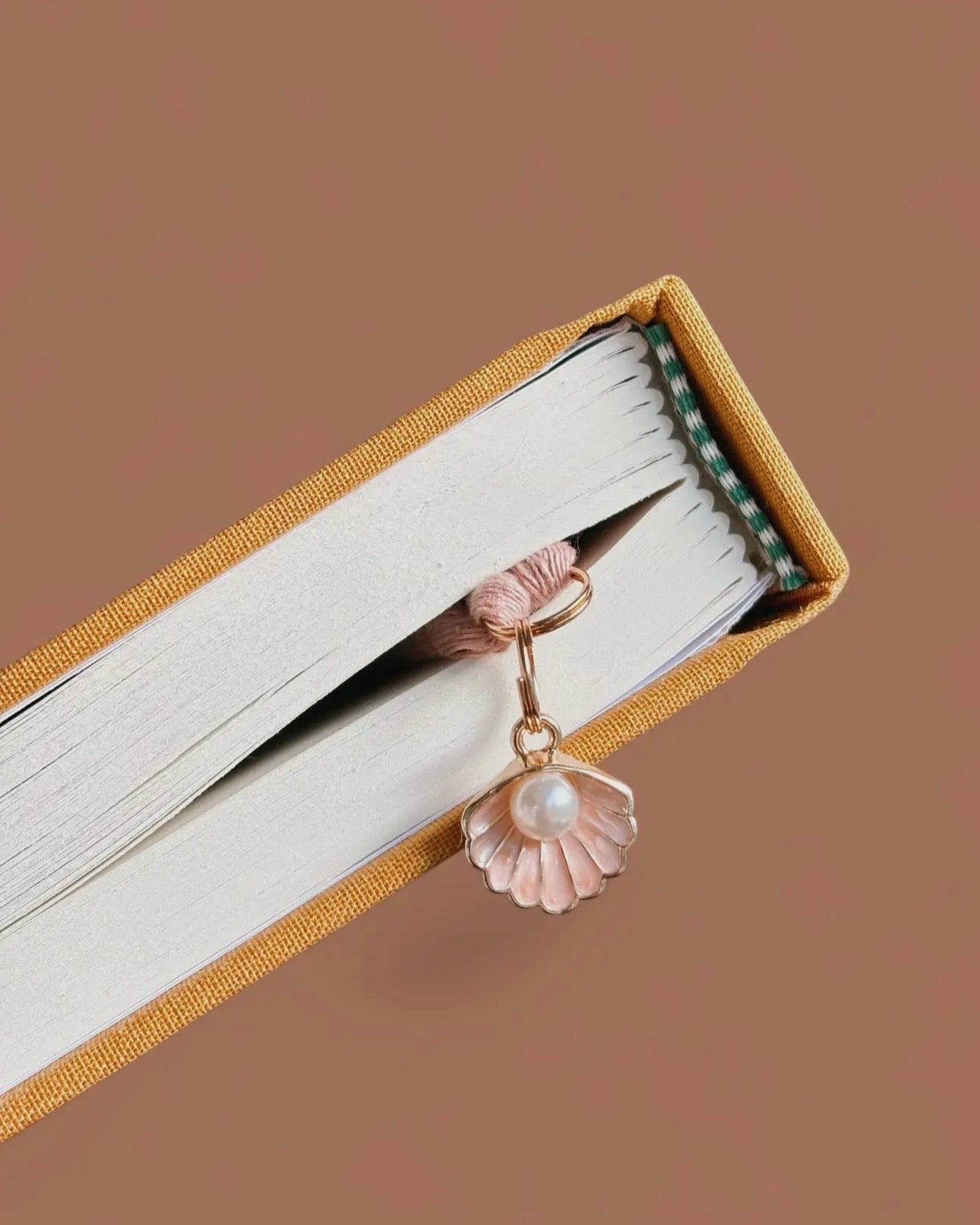 Mini Pearl Seashell Bookmark Pre-Order