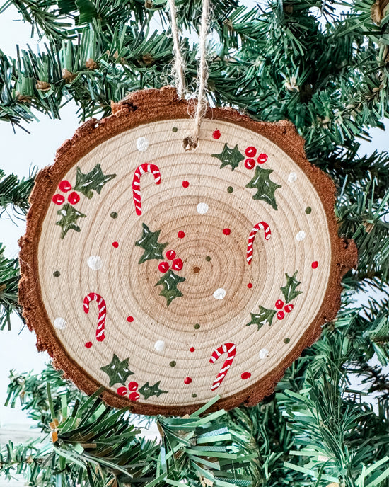 Wooden Slice Ornaments