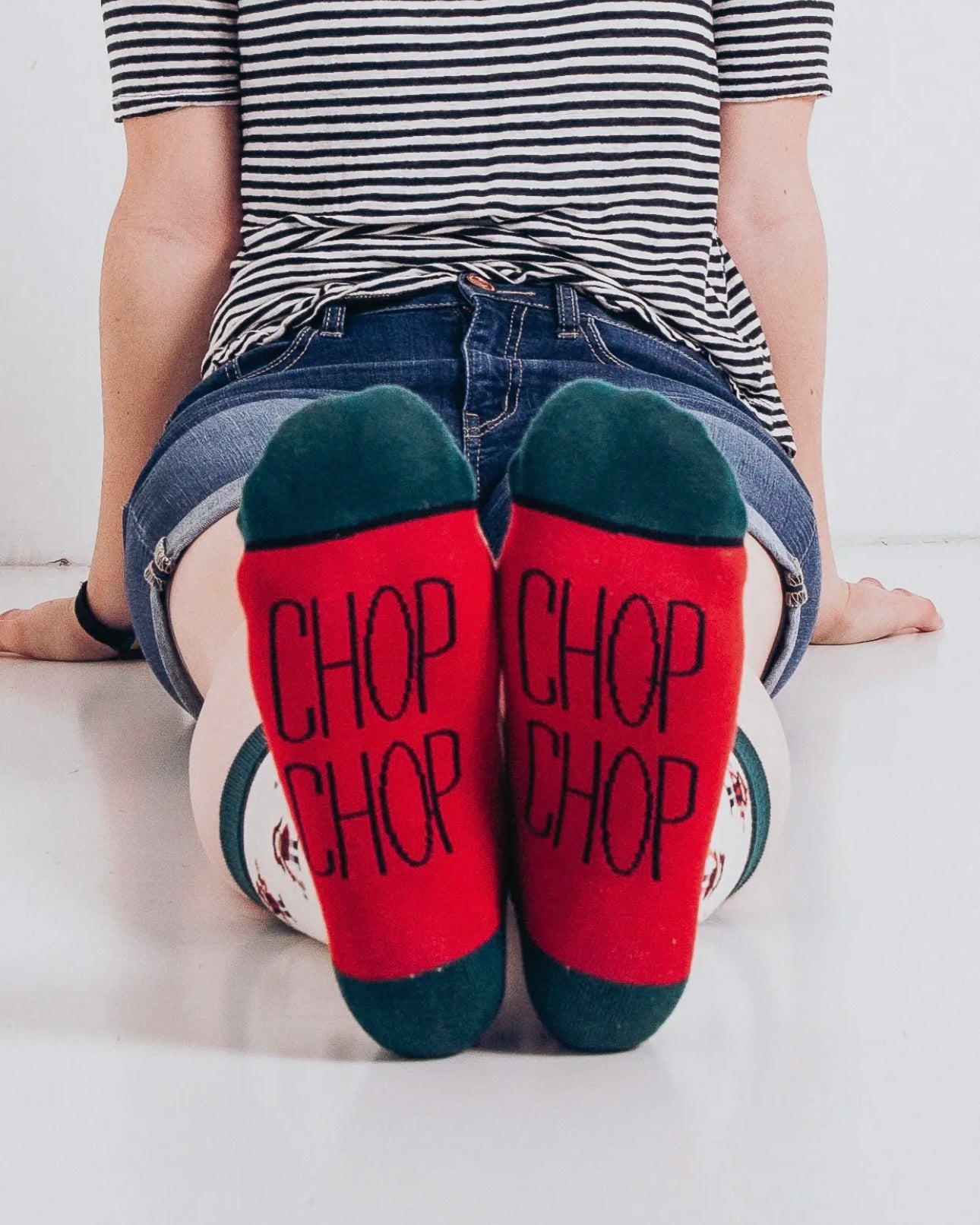 Chop Chop Crew Socks