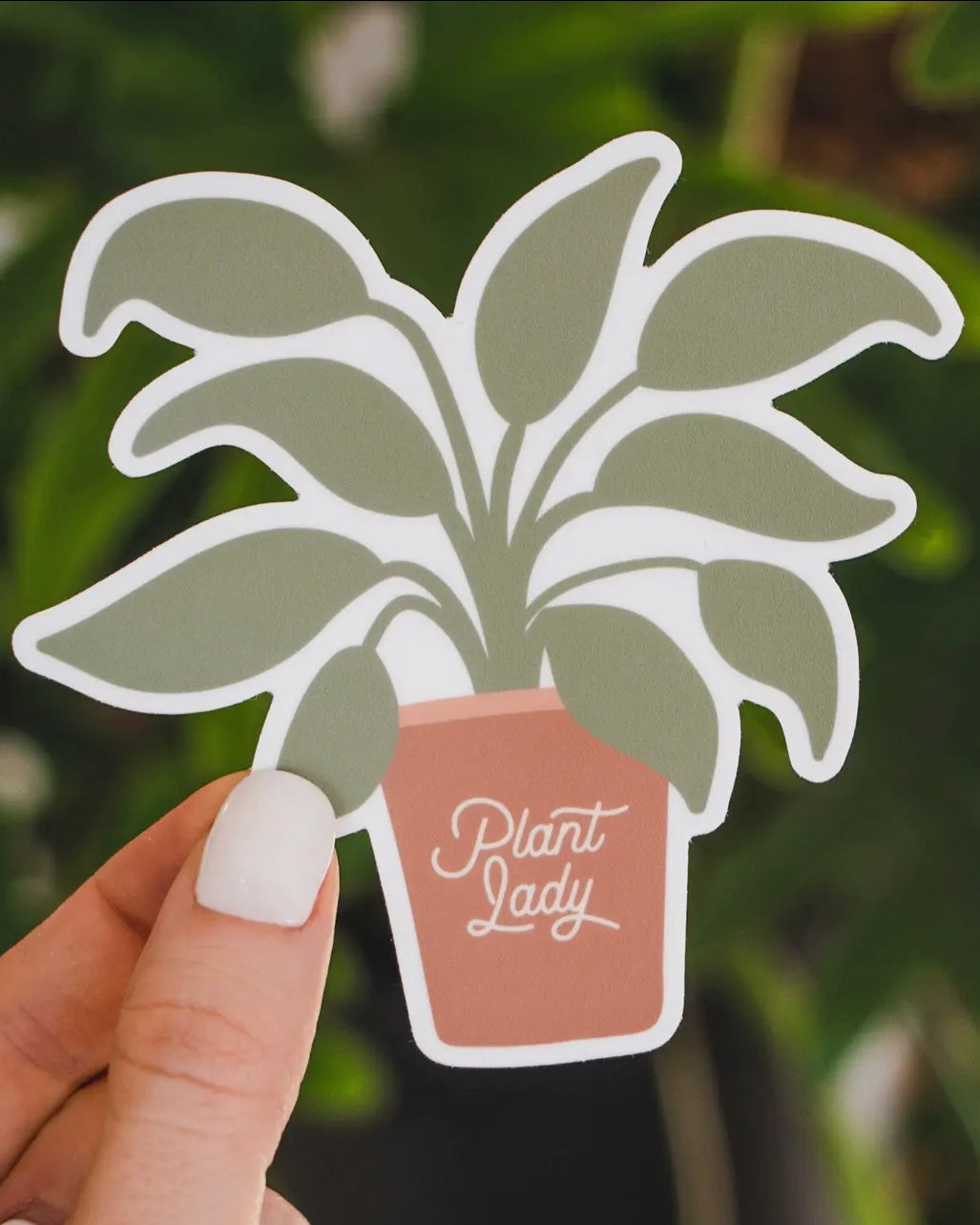 Plant Lady Sticker