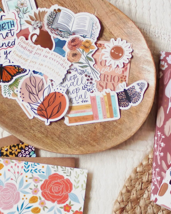 Vintage Blooms Sticker