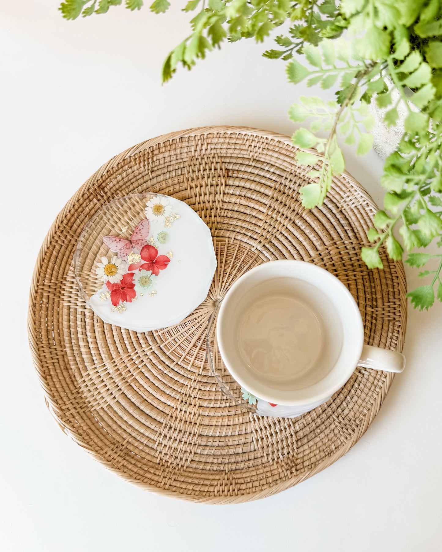 Sweet Spring Coasters - Pink