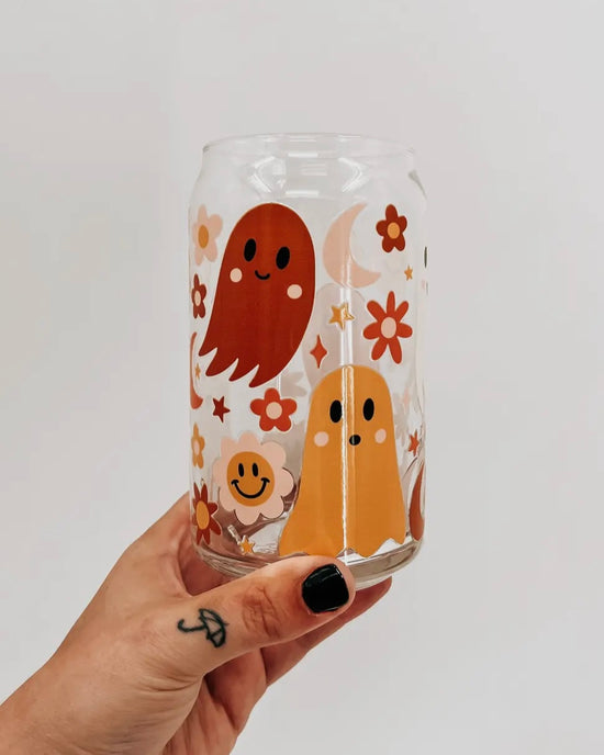 Retro Ghost Glass