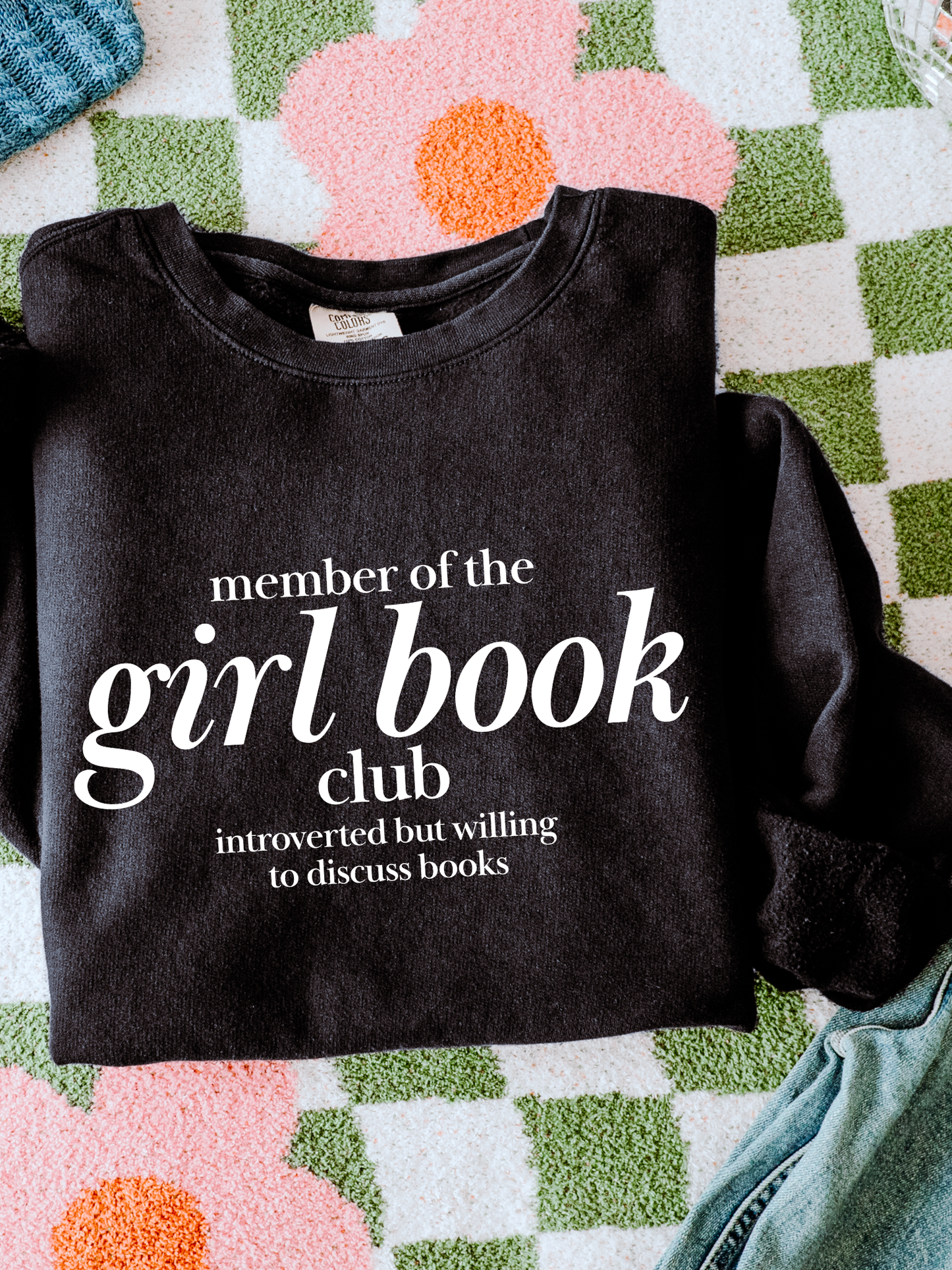 Girl Book Club Crewneck
