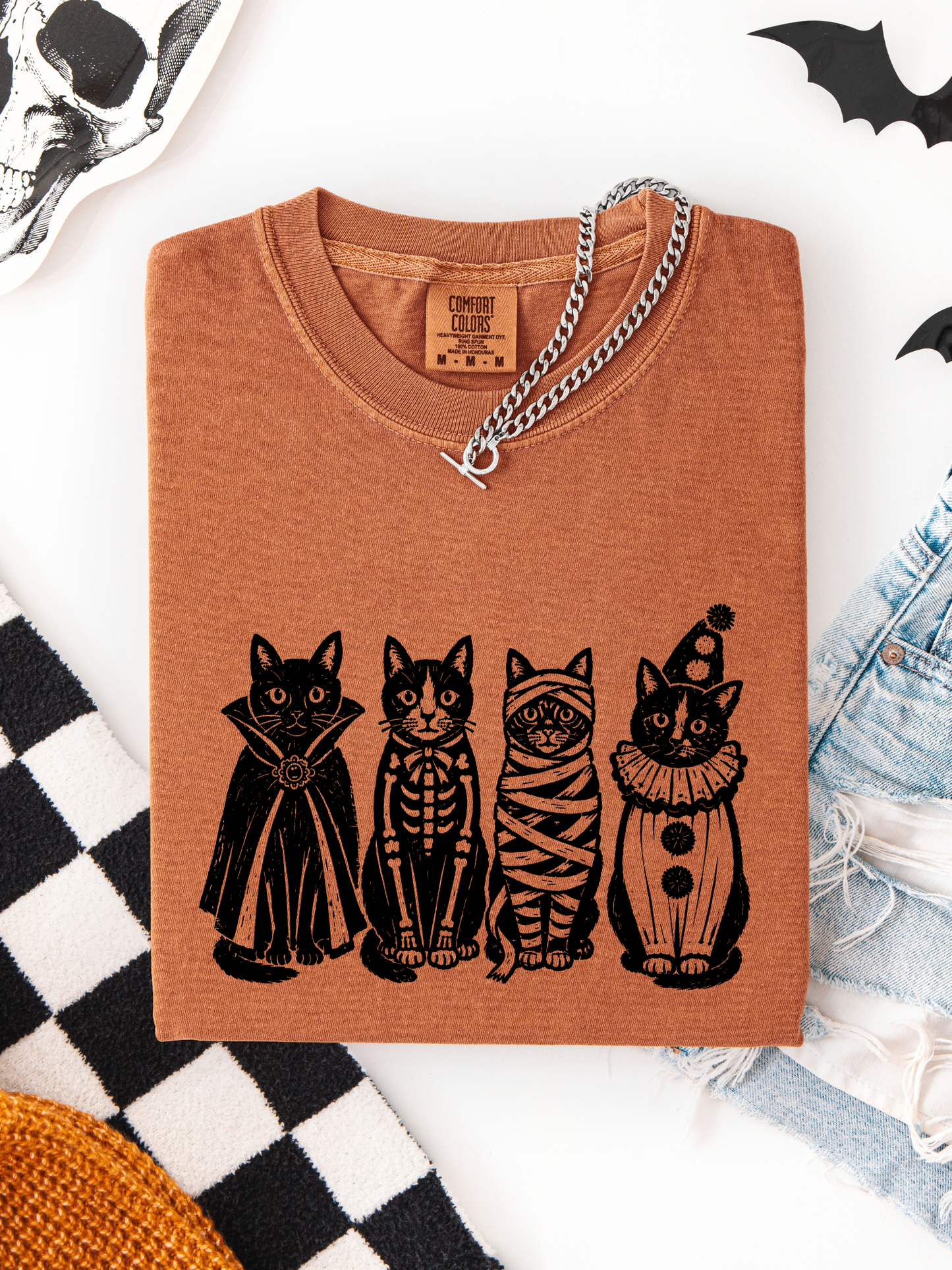 Spooky Cats Graphic Tee (Early Access)
