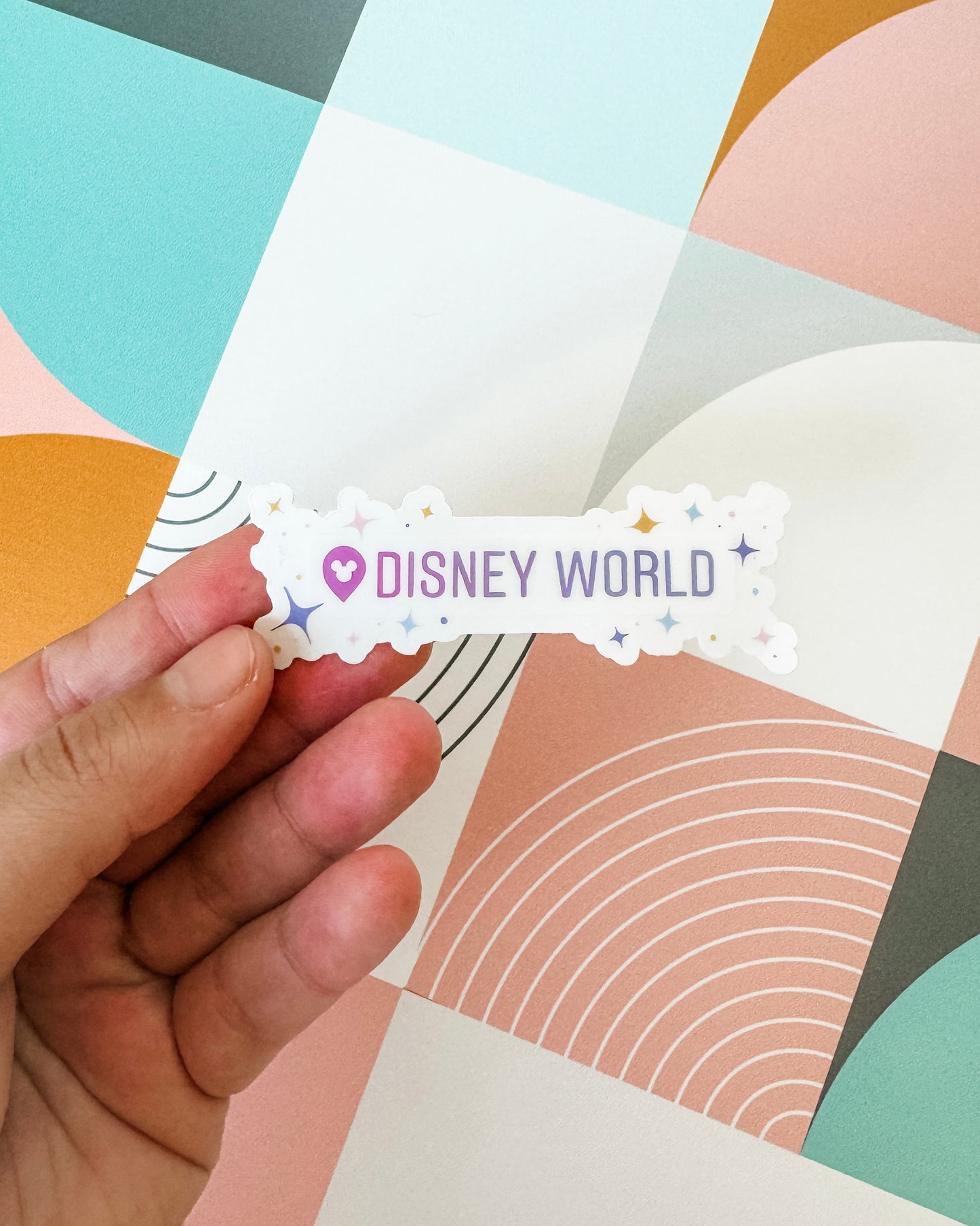 Disney World Location Sticker