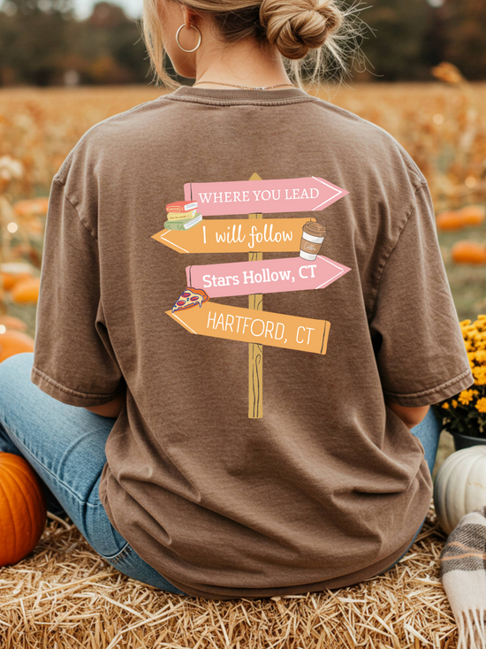 Town Sign Graphic Tee