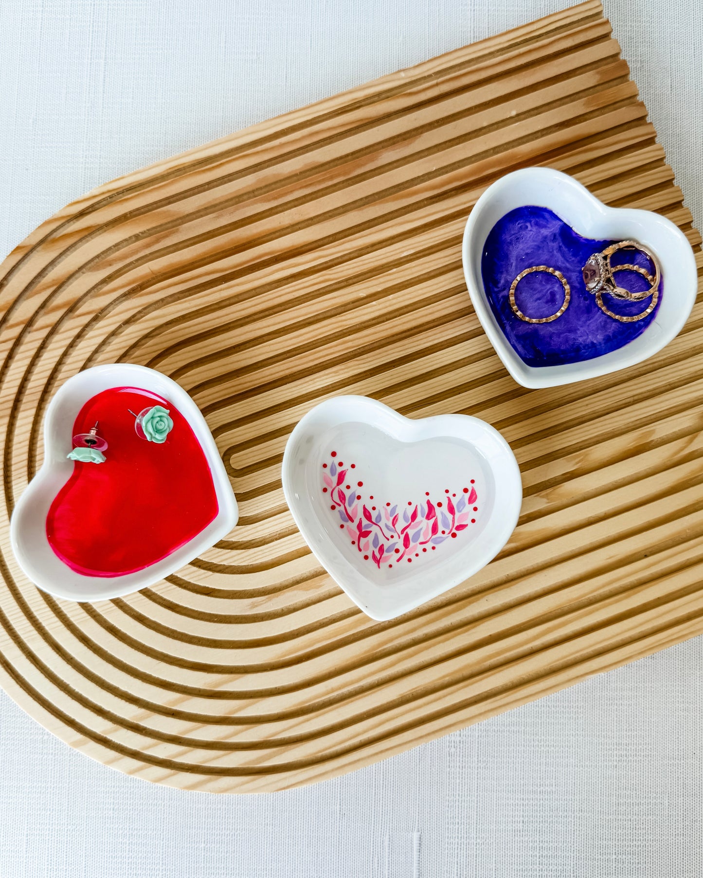 Dreamy Red Trinket Dish